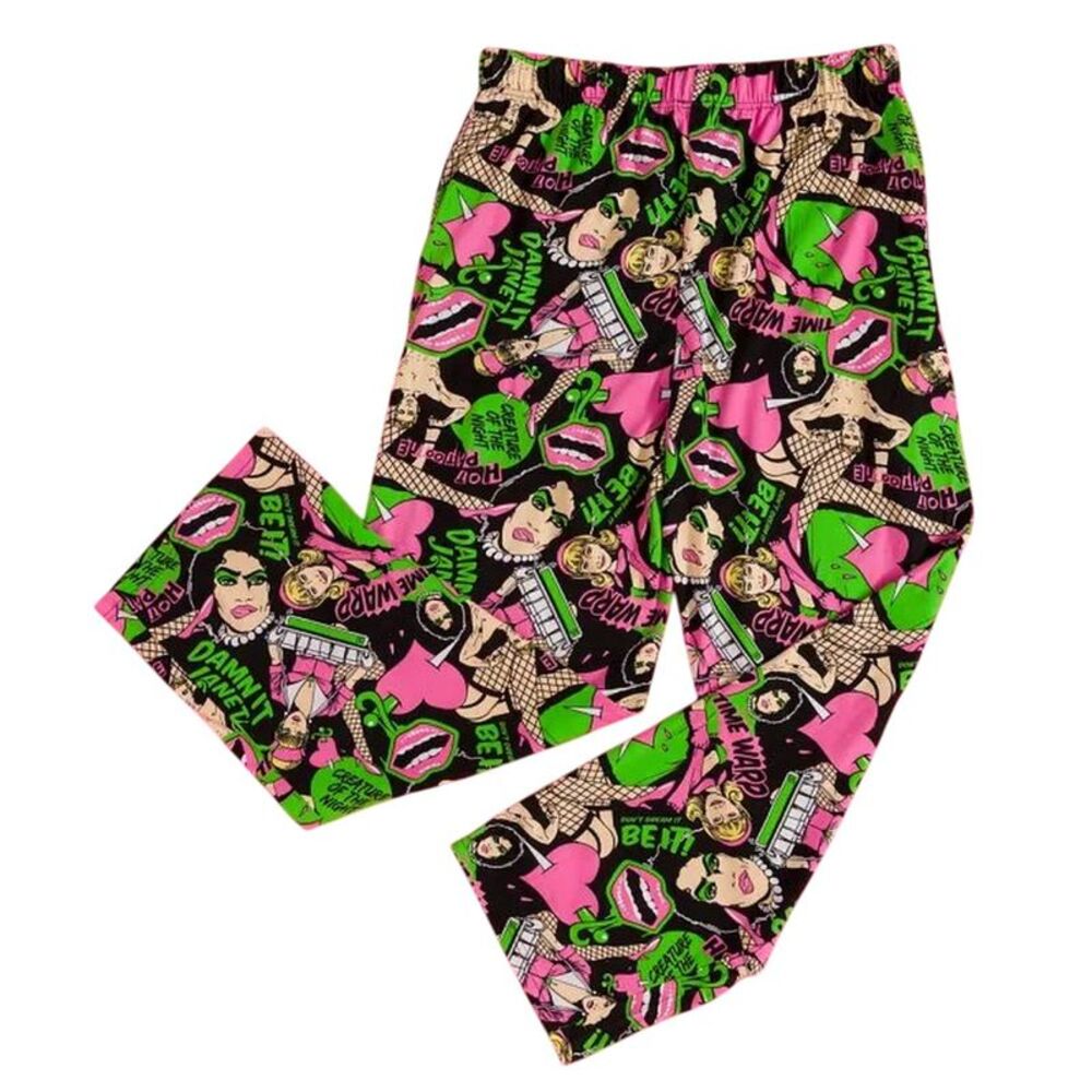 The Rocky Horror Picture Show Mens All-Over Print Lounge Pants / Multicolored